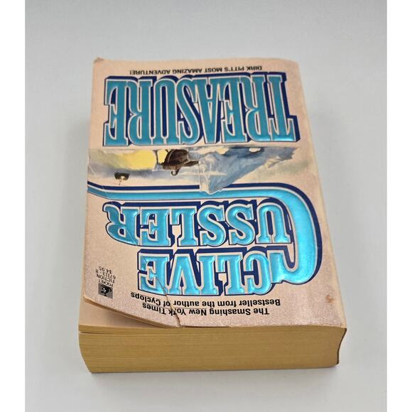 Treasure by Clive Cussler Character Dirk Pitt Adventure Mystery Thriller - Picture 4 of 8